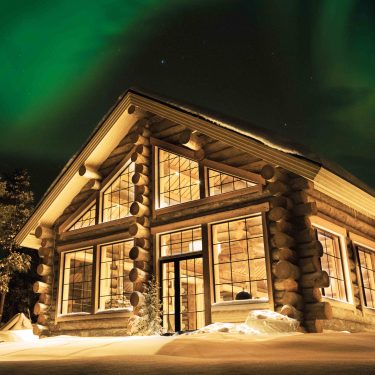 Wilderness Hotel Nangu beside Lake Inari in Finnish Lapland